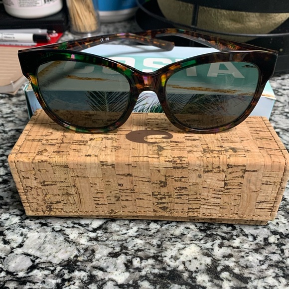 Authentic, Costa Bimini Shiny Abalone and Grey 580G. Genuine Costa - Picture 2 of 9